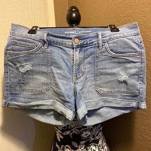 Old Navy boyfriend denim shorts